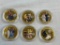 Lot of 6 QUEEN ELIZABETH II Limited Edition Tokens Coins
