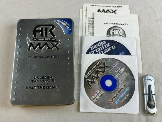 Action replay Max for PlayStation 2 disks and flash drive