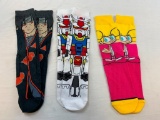 Lot of 3 NEW characters Socks