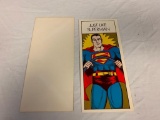 Vintage 1966 SUPERMAN DC Comics Birthday Card