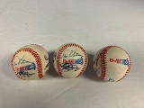Lot of 3 AUTOGRAPH Baseball Signatures Unknown