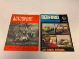 1951 Autosport and 1974 Bedford Transport Magazines