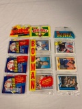 1988 Fleer, 1989 Bowman and 1990 Fleer Baseball Sealed Rack Packs