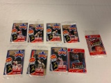 Lot of 7 1986 Donruss Sealed Packs of Pop-Up Cards and 1 pack of 1983 and 1984 Donruss Action