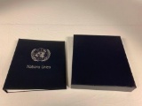 DAVO Album United Nations Geneve II Binder and Slip cover only no stamps