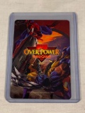 1995 Marvel Overpower WOLVERINE Fighting 6 Trading Game Card