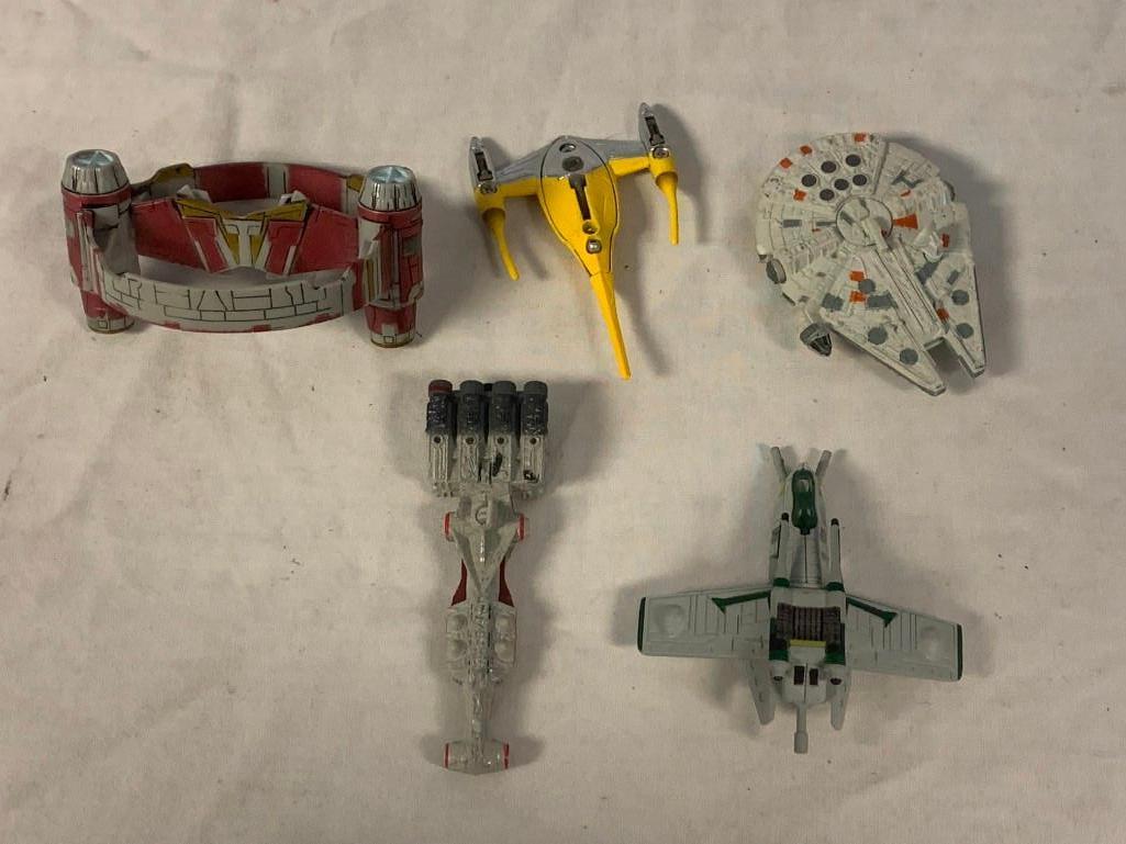 Star Wars Titanium Die cast Metal Lot of 5 Ships Proxibid