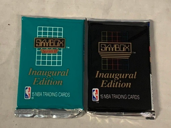 1990 Skybox Basketball Sealed Packs of Series 1 and Series 2