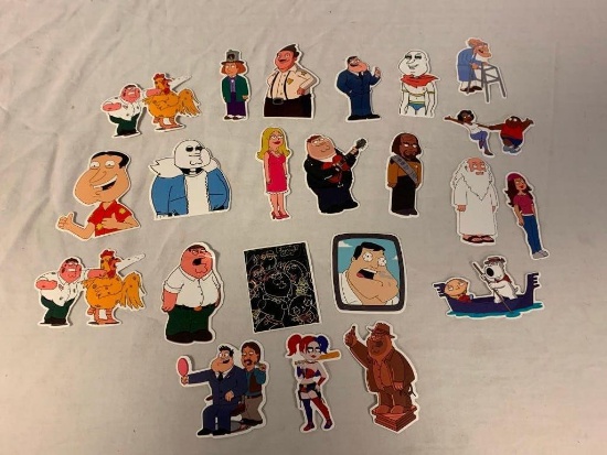 FAMILY GUY Lot of Stickers Decals