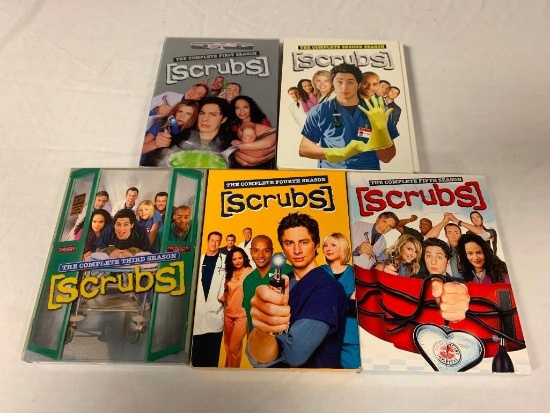 SCRUBS The Complete 1-5 Season DVD Sets