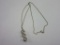 .925 Silver DNA Pendant Necklace 18.5