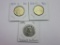 Pair of 2001-D BU Sacagawea Dollars w/ 1979 Susan B. Anthony Dollar