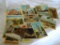 large lot of colorized antique post cards 16 unused 4 used with stamps