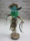 Handmade 'Lefthorn' Kachina Navajo Doll 12