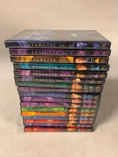 STARGATE SG-1 Lot of 18 DVDS from Season 1-8