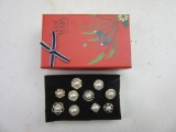 Set of 10 Pieces of Pearl Sweater Pins NEW Best Wishes