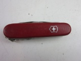 Red Swiss Army Pocket Knife 3.5