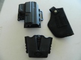 Formed holster, soft holster and a clip holder for belt