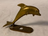 Solid Brass DOLPHIN Figure