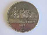 .999 Silver 1oz The Highland Light Train Bullion