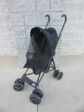 PET GEAR Black Pet Stroller for Small Animals (Small Dogs, Cats, etc.)