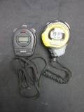 Pair of Water-Resistant Stop Watches