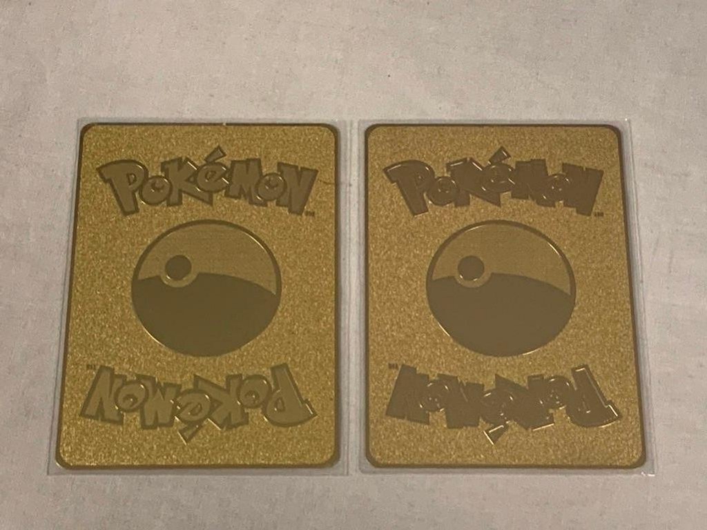 Pokemon Pikachu Mario And Luigi Japanese Limited Edition Novelty Gold Metal Cards Art Antiques Collectibles Collectibles Online Auctions Proxibid Pokemon Pikachu Mario And Luigi Japanese Limited Edition Novelty Gold Metal Cards Art Antiques Collectibles Collectibles Online Auctions Proxibid