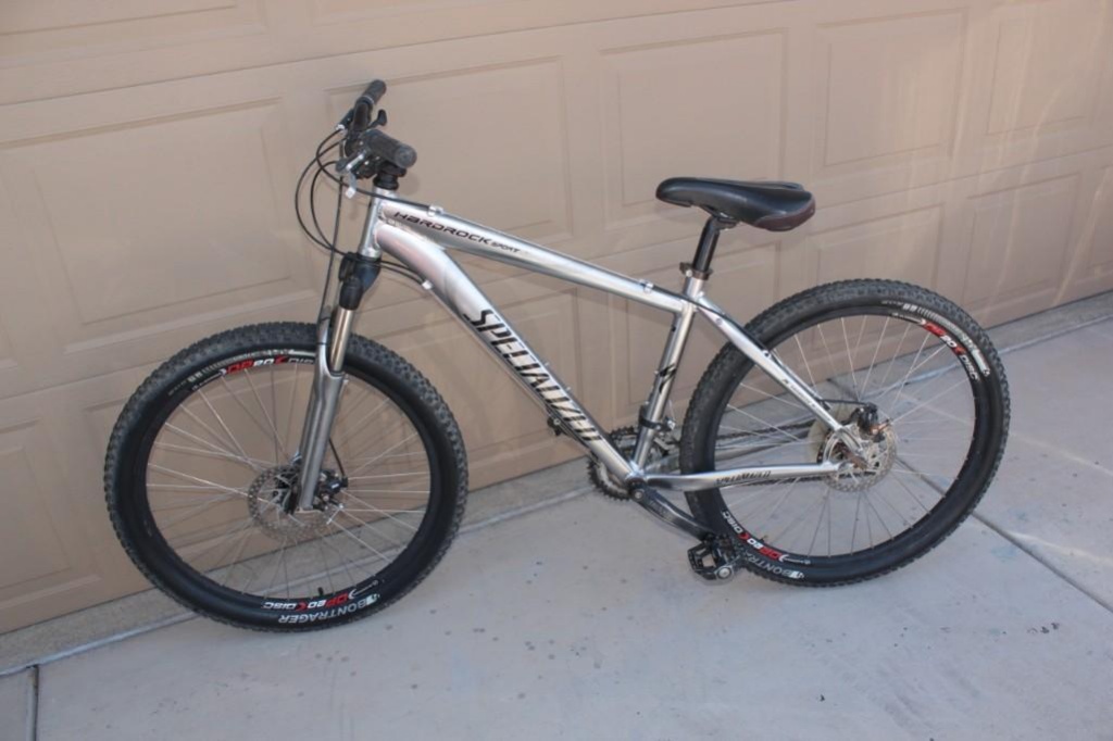Hardrock Sport Specialized 26 inch mens mountain-trail bike, aluminum alloy  enhanced formed frame | Estate & Personal Property Personal Property |  Online Auctions | Proxibid