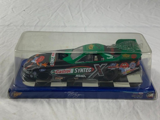 2002 1:24 Winner's Circle JOHN FORCE Castrol GTX MUSTANG Diecast Funny Car AUTOGRAPH