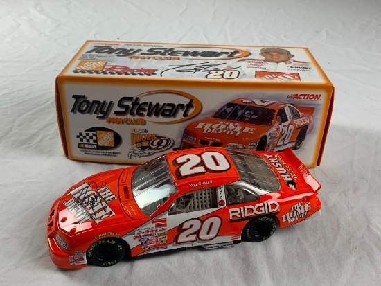 TONY STEWART #20 Fan Club Exclusive 1999 Pontiac NASCAR 1:24 Die Cast AUTOGRAPH