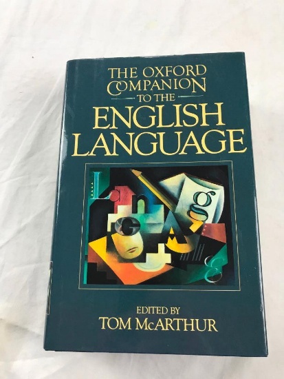 1995 "The Oxford Companion To The English Language" Edited by Tom McArthur HARDCOVER