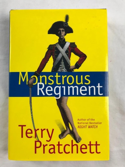 2003 "Monstrous Regiment" by Terry Pratchett HARDCOVER