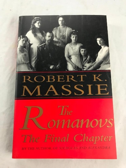 1995 "The Romanovs: The Final Chapter" by Robert K. Massie PAPERBACK