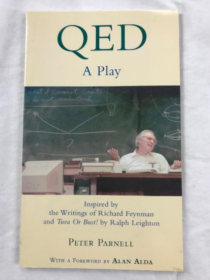 2002 "Qed: A Play" by Peter Parnell HARDCOVER