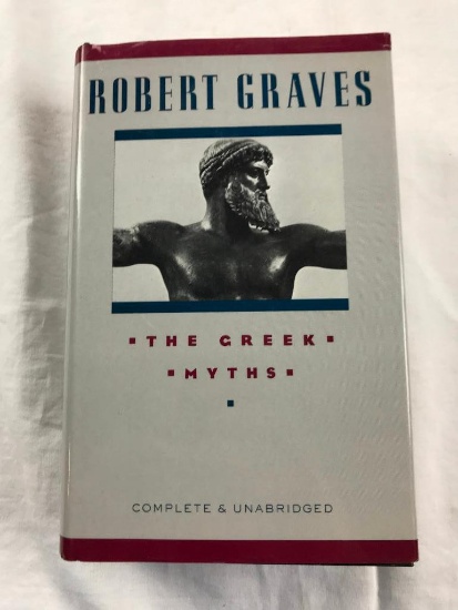 1960 "The Greek Myths" by Robert Graves HARDCOVER
