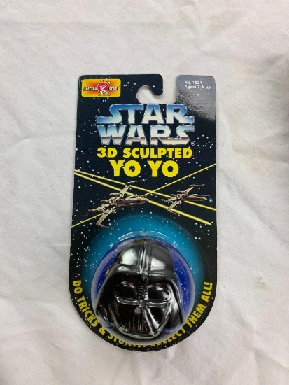 Spectra Star Star Wars 3D Sculpted Yo-Yo Darth Vader 1994 NEW
