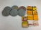 Lot of vintage 8MM Films some with metal storage containers