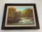 Painting on Canvas AUTUME SCENE Signed by Artist