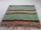 Vintage, worn Native American blanket 90x55