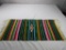 Vintage Wool Table Runner with Miniature Guitar and Castanedas Accents