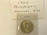 1964 Kennedy Half Dollar - 90% Silver