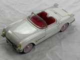 INCHIKO Diecast White 1950's Corvette