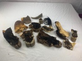Lot of Taxidermy Pieces with Skin, Fur and hoofs for Crafting