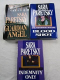 Lot of 3 Sara Paretsky detective novels HARDCOVER