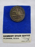 Kennedy Space Center NASA Florida Space Shuttle Souvenir Lapel Pin