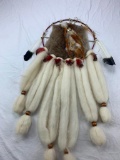 Native American Indian Dream Catcher wool Mandala Large 37