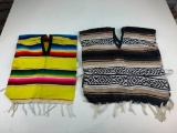 Lot of 2 Hand made Mexico Vests