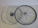 Pair of Bicycle Tire Rims ALEXRIMS AT450 and WEINMANN LP18