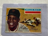 WILLIE MAYS New York Giants 1956 Topps Baseball Card #130