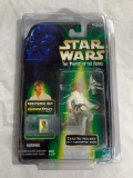 STAR WARS Power of the Force LUKE SKYWALKER Action Figure with Commtech Chip NEW with case 1999